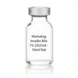 Humalog Insulin Mix 75-25U/ml - 10ml Vial