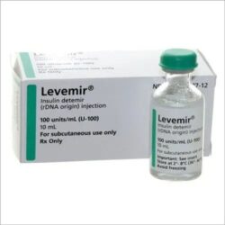 Levemir 100U/ml Insulin Solution - 10ml Multi Dose Vial