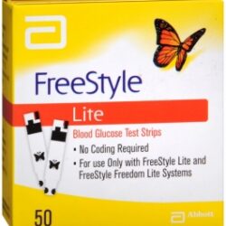 FreeStyle Lite Diabetic Test Strips - 50 Strips