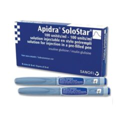 Apidra SoloStar Pens (100 Units/mL)