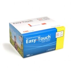 EasyTouch Insulin Syringe 31 Gauge, .3cc, 5/16