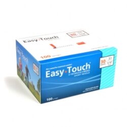 EasyTouch Insulin Syringe 30 Gauge, .3cc, 5/16