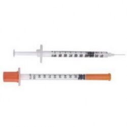 AIMSCO MaxiComfort Insulin Syringe 29 Gauge, 1cc, 1/2